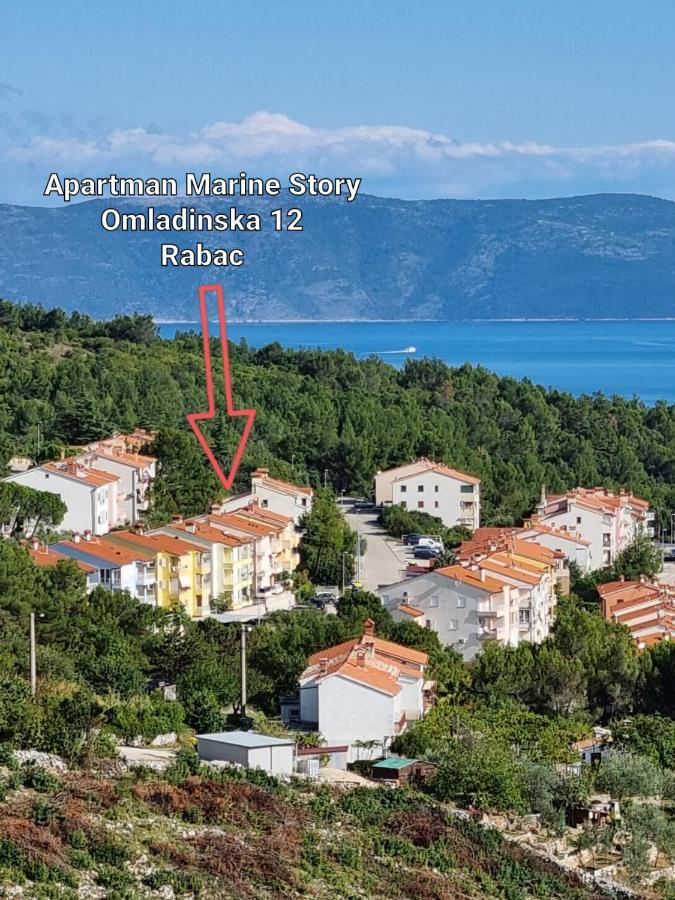 Apartment Marine Story Rabac Exteriör bild